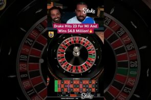 Drake got a big win at the online casino