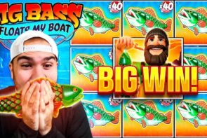 Finally my biggest win ever on Big Bass Floats My Boat!