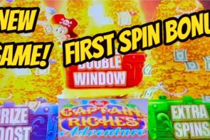First Spin Big Win Bonus! Captain Riches Adventure