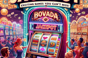 Hit the Jackpot at Bovada: Exciting Games You Can’t Miss!
