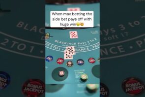 Huge Side Bet Pays Off at Blackjack Casino in Las Vegas