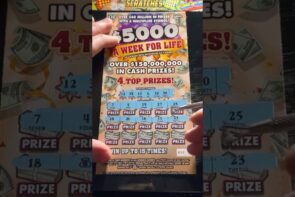 Huge Win All on a Brand New Ticket!