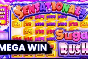 Huge Win on Sugar Rush with 2 Retriggers in Pragmatic Play Slot for $0.20 Bet
