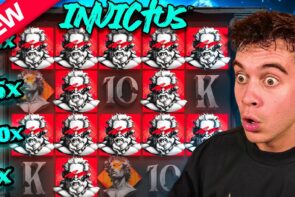 I hit the top symbol and max multiplier on Invictus! Big Win