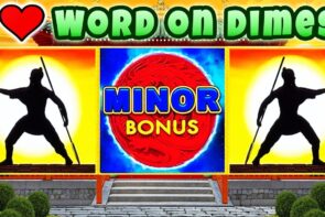 Big Win! I Love a Word on Dimes, Kung Fu Master Lightning Dollar Link at the M Resort in Las Vegas!