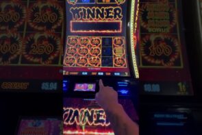 Big win on minimum bet!