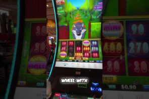 Casino Wheel Jackpot! Watch Him Win Big!