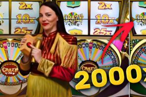 Crazy Time Update Today, Huge Win of 2000X Biggest Number and Top Slot 10X and 1000X