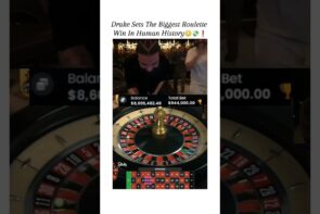 Drake Bets $1M on Big Win at Roulette