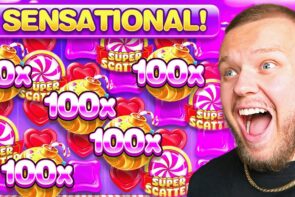 The new Sweet Bonanza Super Scatter slot is insane! Big Win