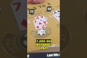 Mikki Mase watching a $1,000,000 blackjack bet like it’s no big deal Big Win