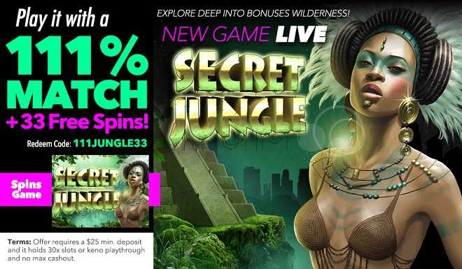 Secret Jungle Free Spins