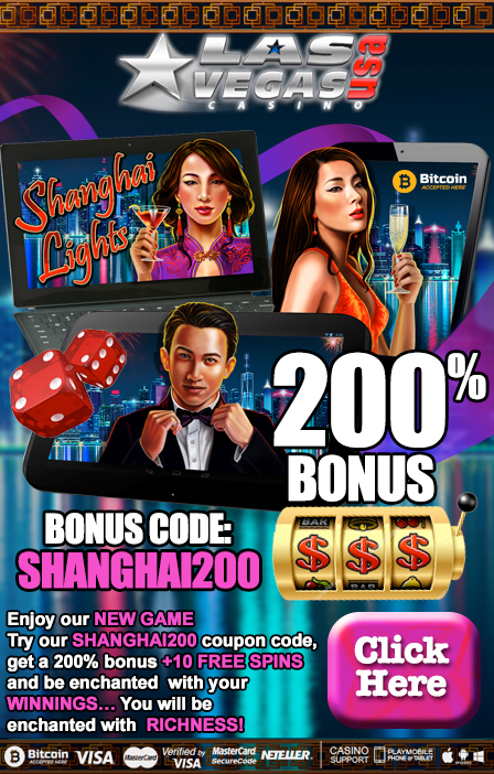 LAS VEGAS USA New Game Shanghai Lights