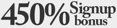 450% Signup Bonus