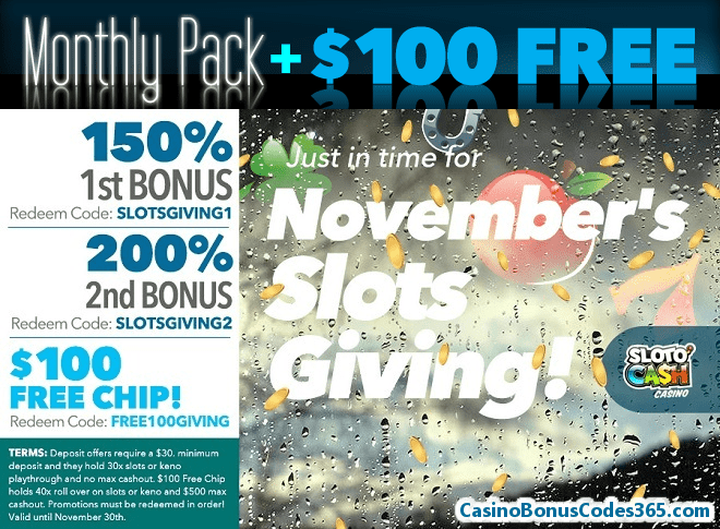  sloto cash bonus