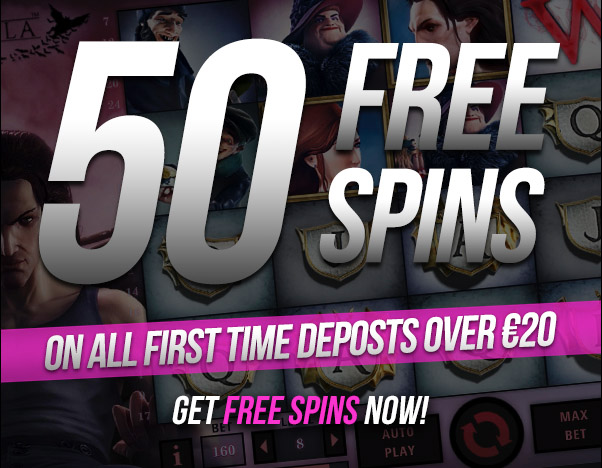 50 free3 se vrti v casinoju v mestu