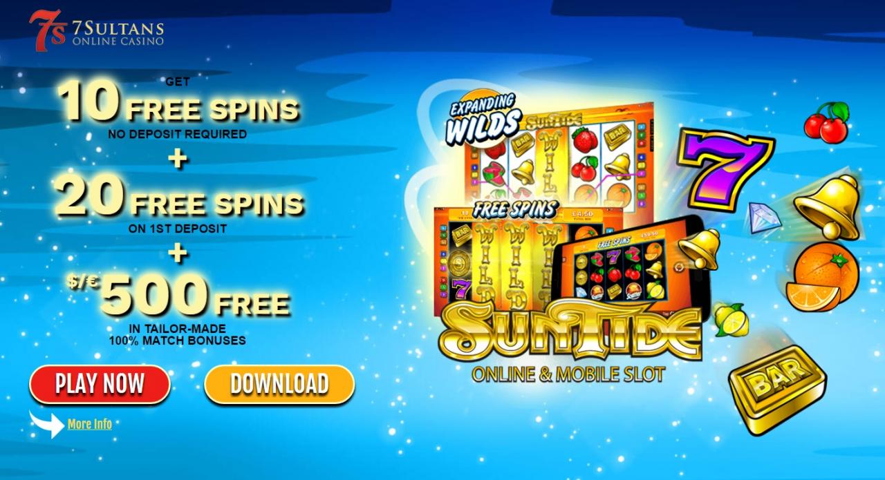 7 sultans bonus