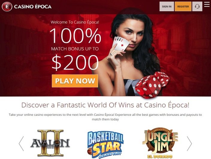 epoca casino bonus