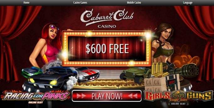 cabaret club casino bonus