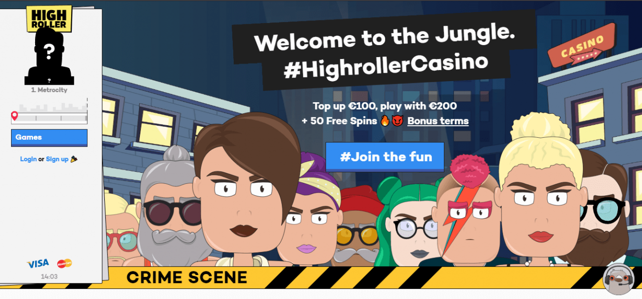 highroller casino bonus