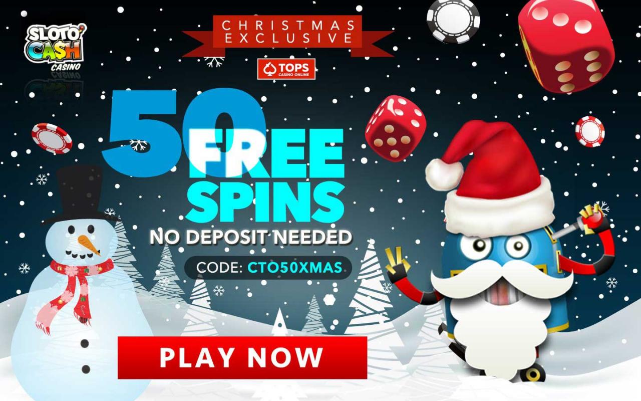 50 Free Spina at Sloto Cash