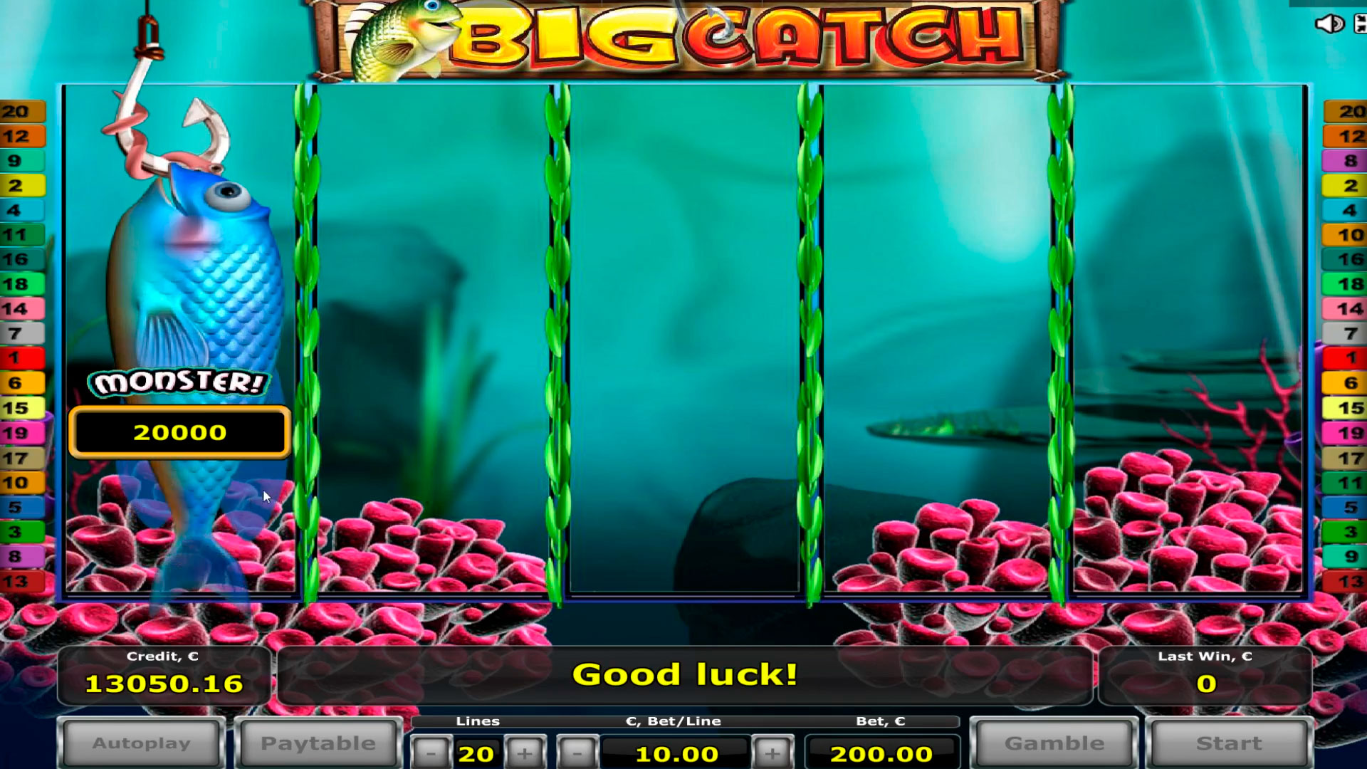 Big Catch Casino Slot BIG WIN – .000