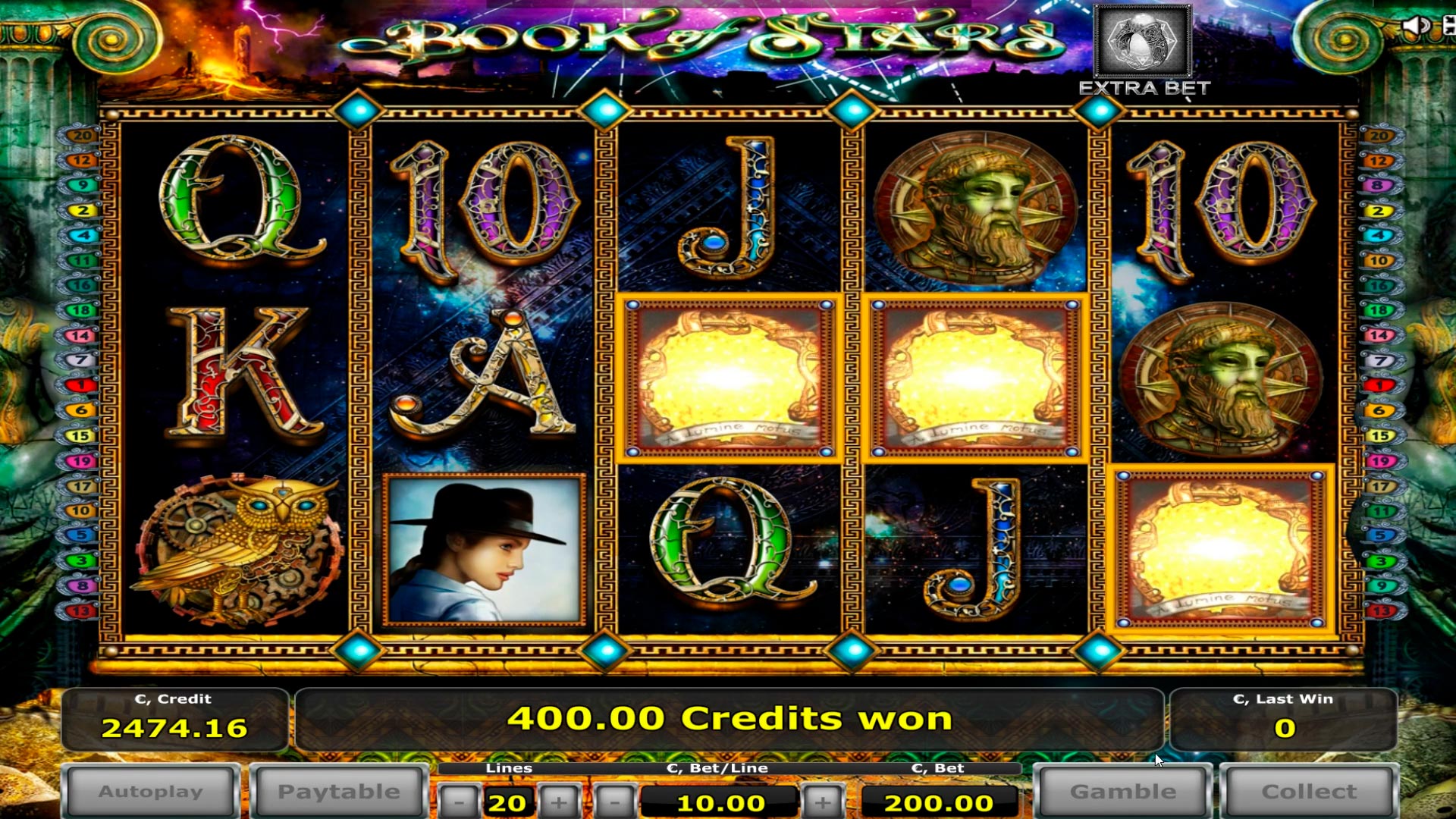 Book of stars casino slot big win – €20.000