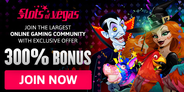 Slots of Vegas. 300% No Rules Bonus hos Slots of Vegas! EXTRA 15%!
