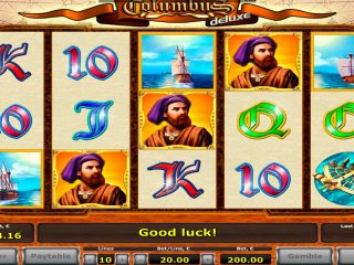 Columbus casino slot big win €9.500