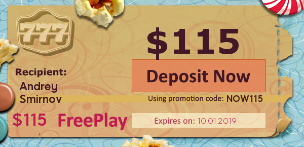 We’ll give you 5 FREEPLAY on our most popular slots and table games at 777 Casino Online