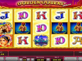 Golden Cobras online casino slot big win - €18.000