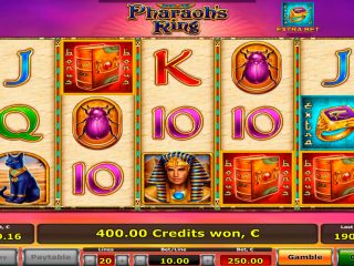 Pharaoh's Ring casino slot big win €18,000 with bonus game!