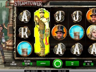 Steam tower casino slot big  win €23.000 with bonus game!