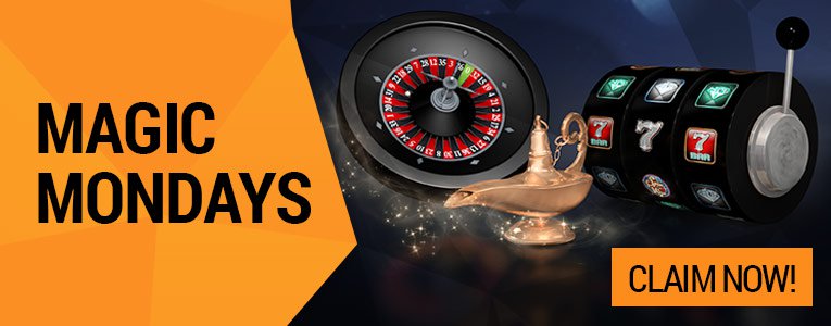 START THE WEEK WITH A BONUS at Gamebookers Casino Online!