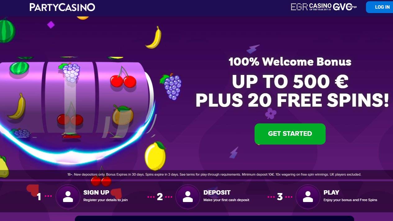  100% up to 500 € bonus and 20 Free Spins on Melon Madness Deluxe