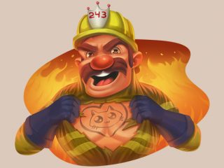 Darmowe obroty 25 w Roasty McFry i The Flame Busters