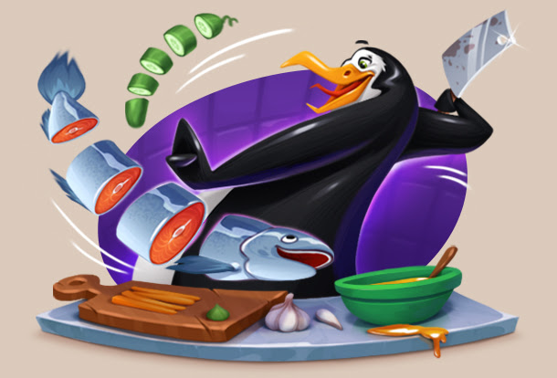 20 freespins in Penguin City