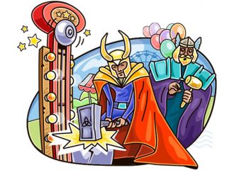 20 freespins w Viking Gods: Thor i Loki