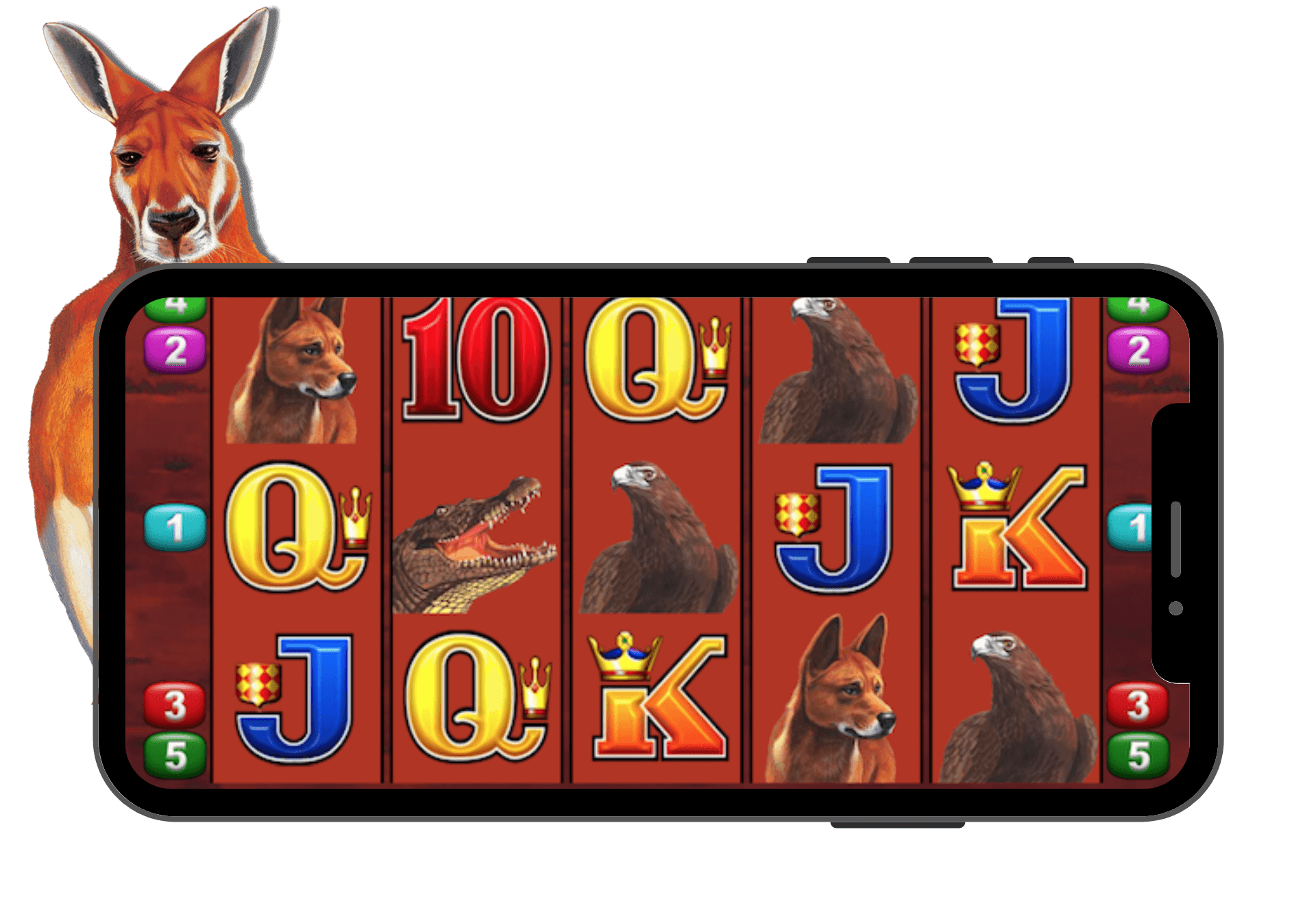 Big Red pokies games